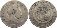 Großbritannien Halfcrown George III. 1760-1820.