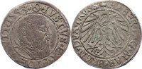 Preußen, Herzogtum (Ostpreußen) Groschen Albrecht von Brandenburg 1525-1569.