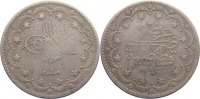 Osmanisches Reich 20 Kuru Abdul Hamid II. AH 1293-1327/1876-1909.