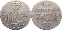 Schleswig-Holstein, Königliche Linie 1/6 Speciestaler Christian VII. 1766-1808.