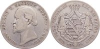 Sachsen-Coburg-Gotha Taler Ernst II. 1844-1893.