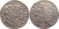 Mansfeld-vorderortische Linie zu Friedeburg 1/2 Taler Peter Ernst I., Bruno II., Gebhard VIII. und Johann Georg IV. 1587-1601.