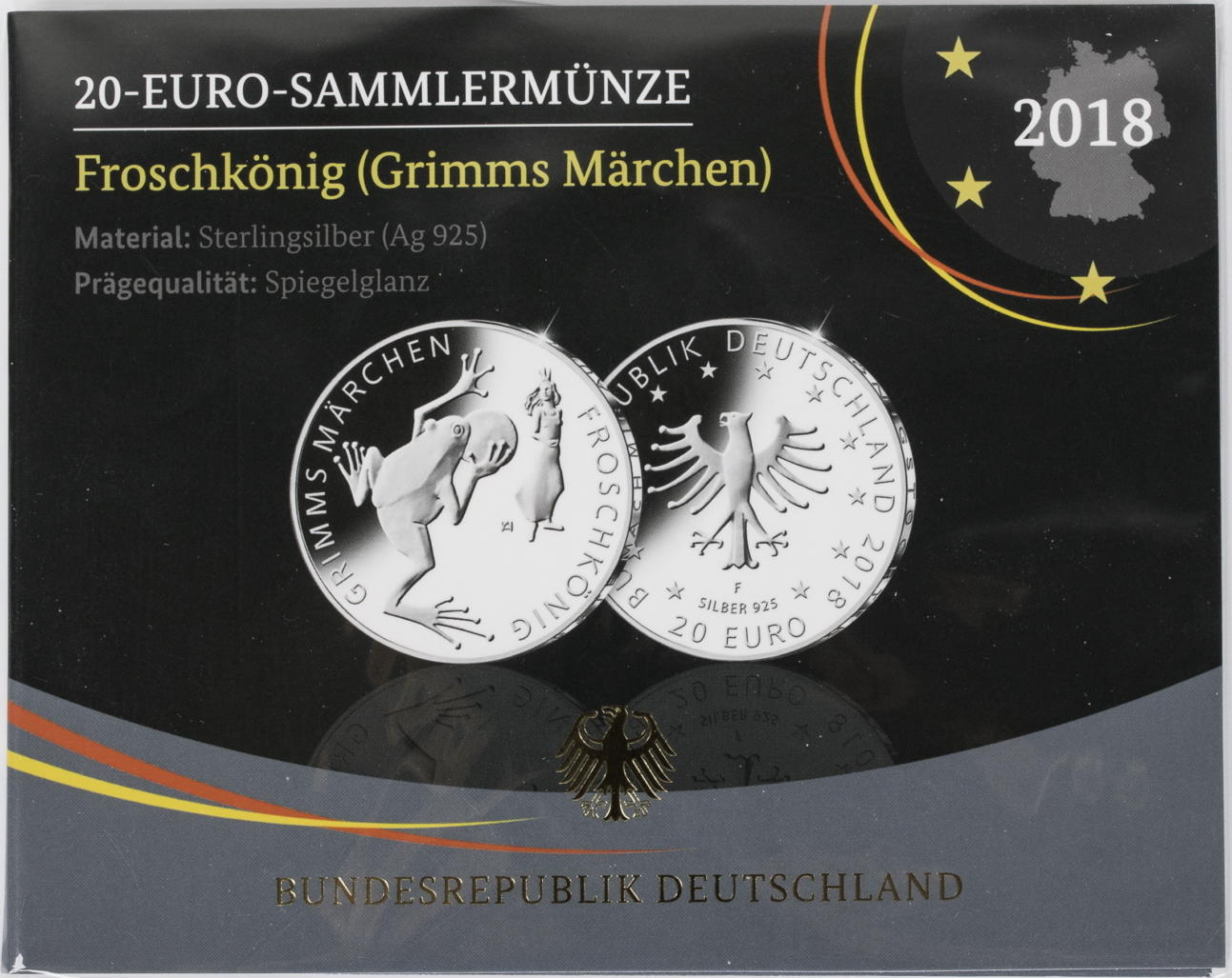 Bundesrepublik Deutschland Euro F Grimms M Rchen Froschk Nig