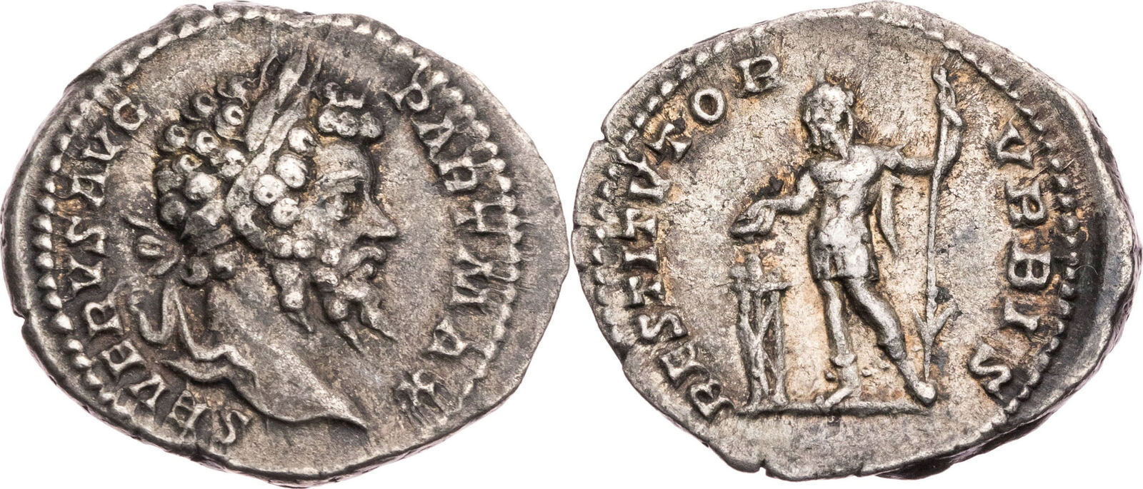 R Mische Kaiserzeit Denar N Chr Septimius Severus B Ste