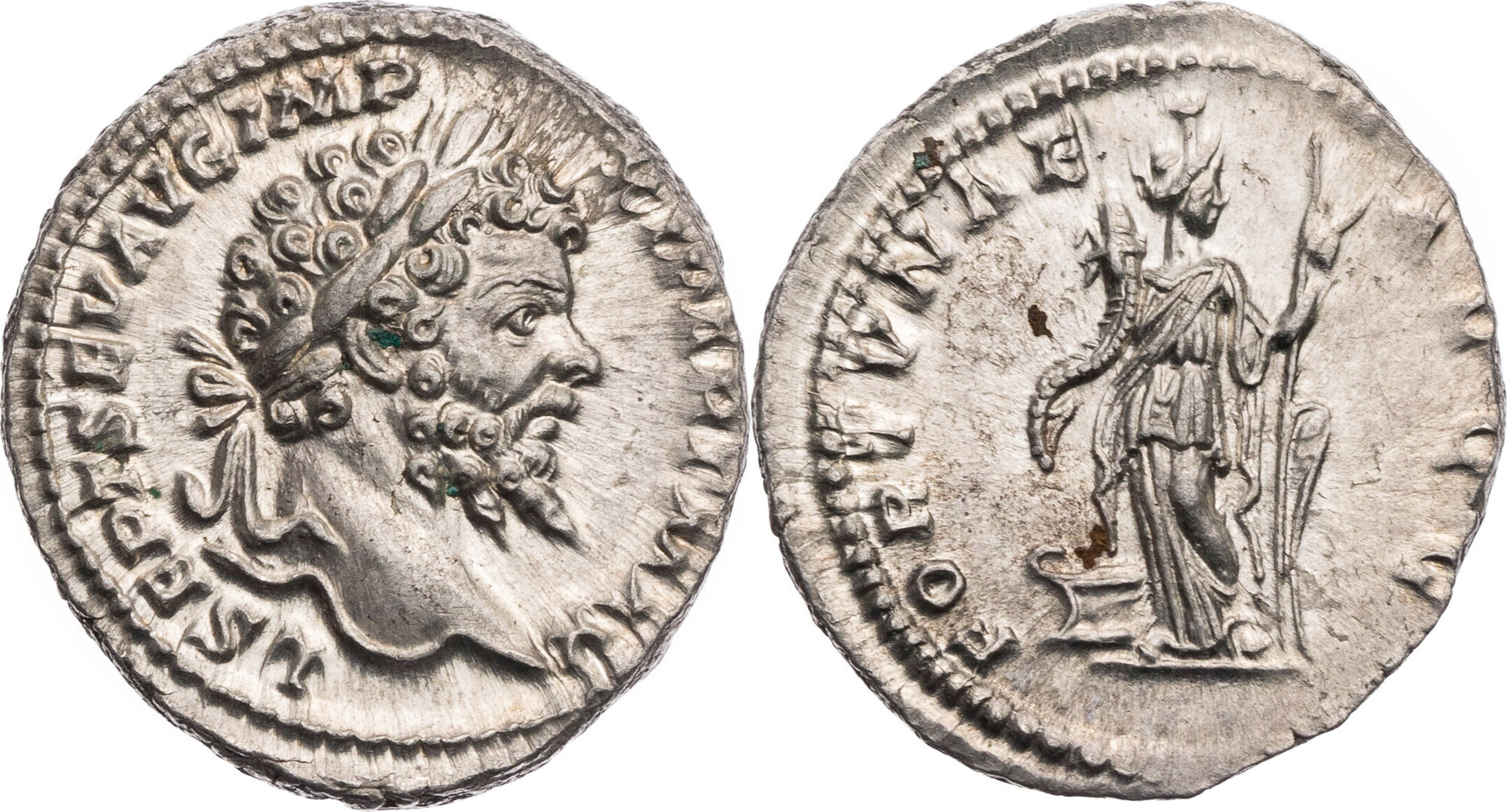 R Mische Kaiserzeit Denar N Chr Septimius Severus Kopf