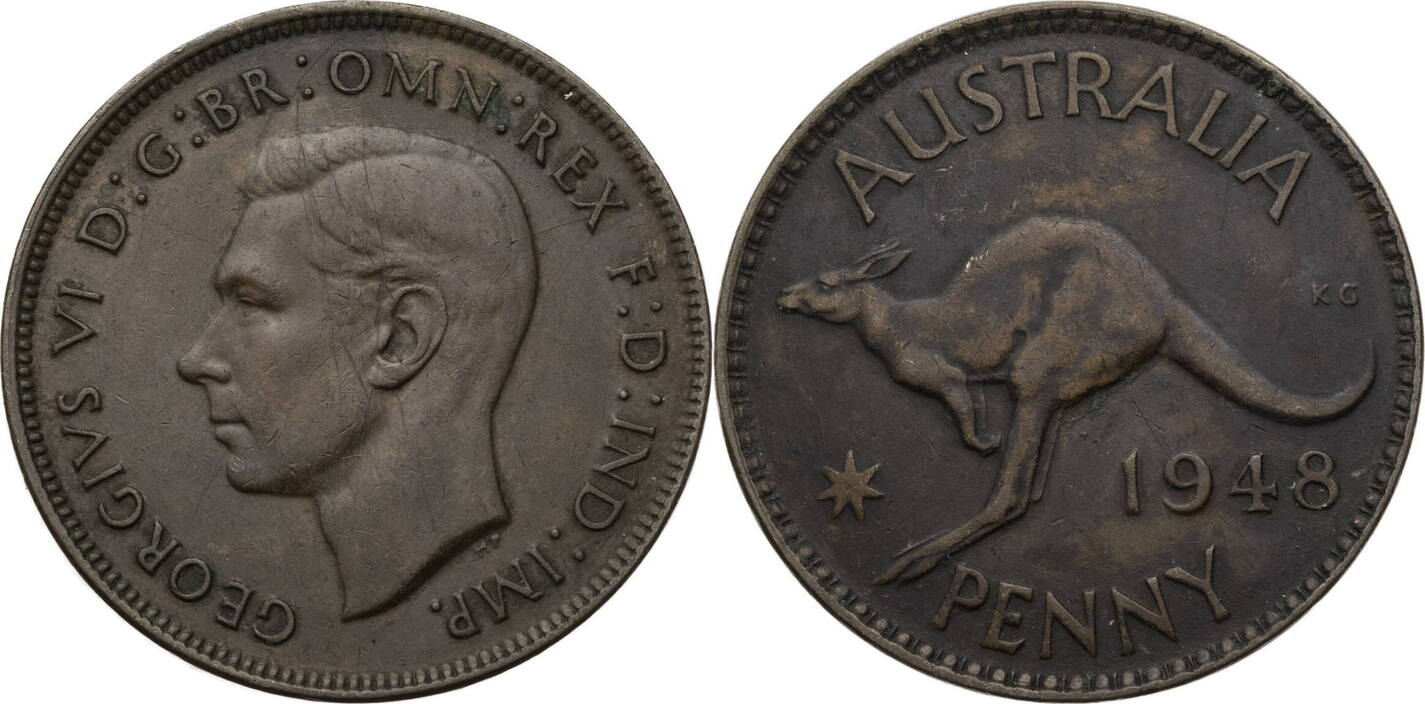 Australien Penny Georg Vi Kursm Nze