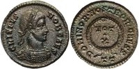 Follis Crispus / Ticinum / Follis /Patina! Ausprägung!