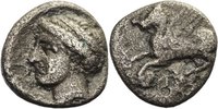 Griechenland Drachme Kopf der Aphrodite / Pegasos