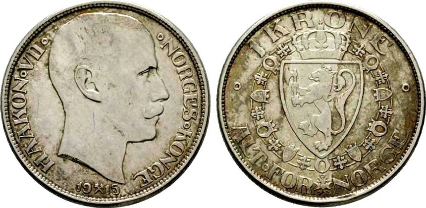 Norwegen Krone Haakon Vii Ch Unc Ma Shops