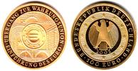 Deutschland 100 Euro 1/2 Unze Goldmünze - Währungsunion/ Einführung des EURO