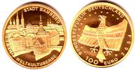 Deutschland 100 Euro 1/2 Unze Goldmünze - Bamberg