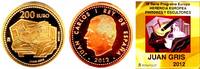 Spanien 200 Euro 2012 PP mit Box Goldmünze...