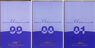 Frankreich 3x 3,88 Euro 1999-2001 PP in Ka...