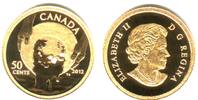 Kanada 50 Cents 2012 PP mit Box 1/25 Unze ...