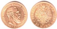 Preussen 20 Mark Kaiser Friedrich III. 