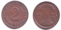 Weimarer Republik 2 Rentenpfennig 2 Rentenpfennig