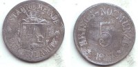 Kirchenlamitz 5 Pfennig Notgeld der Stadtgemeinde Kirchenlamitz - 5 Pfennig