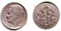 USA 1 Dime Liberty - 1 Dime - Roosevelt