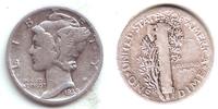 USA 1 Dime Liberty - 1 Dime - Mercury