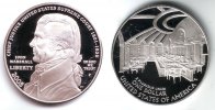 USA 1 Dollar John Marshall Oberster Richter - mit Echtheitszertifikat und Schmuckschatulle
