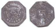 Bamberg 5 Pfennig Notgeld der Stadt Bamberg - 5 Pfennig
