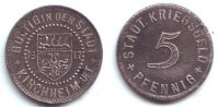Kirchheim 5 Pfennig Notgeld der Stadt Kichheim - 5 Pfennig