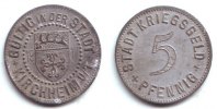 Kirchheim 5 Pfennig Notgeld der Stadt Kirchheim - 5 Pfennig