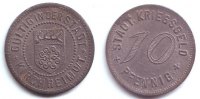 Kirchheim 10 Pfennig Notgeld der Stadt Kirchheim - 10 Pfennig