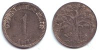 Offenbach 1 Pfennig Notgeld der Stadt Offenbach - 1 Pfennig