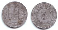 Quakenbrück 5 Pfennig Notgeld der Stadt Quakenbrück - 5 Pfennig