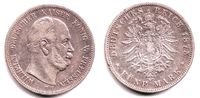 Preussen 5 Mark Wilhelm I. (1861 - 1888)