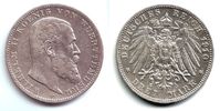 Württemberg 3 Mark Wilhelm II. (1891 - 1918)