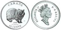 Kanada 50 Cents Natur in Kanada - Katzen - Cymric - Manx-Katze