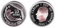 Spanien 10 Euro Fussball WM 2006 in Deutschland - Torwart im Sprung