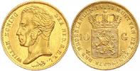 Niederlande 10 Gulden König Wilhelm I. der Niederlande (1815-1840)