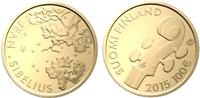 Finnalnd 100 Euro 150. Gebutstag Jean Sibelius - Musik
