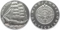 Deutschland Medaille Windjammer - Segelschiff - Gorch Fock 1958