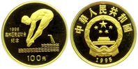 China 100 Yuan Olypiade - Turmspringen