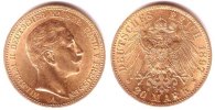 Preussen 20 Mark 1897 A ss/vz Goldmünze - ...