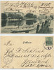 Anhalt - Dessau Ansichtskarte gelaufen von Dessau nach Winhoek 1901