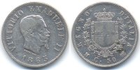 Italien - Italy 50 Centesimi 1863 MBN sehr sch&ouml;n - gereinigt Viktor Eman... 72,00 EUR 