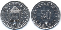 Bayern 50 Pfennig Geiselhöring - Zink nickelplattiert ohne Jahr (Funck 153.4A)