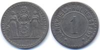 Sachsen 1 Pfennig Halberstadt - Eisen ohne Jahr (Funck 185.2 neue Nr.)