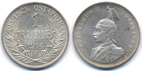 Deutsch Ostafrika 1 Rupie 1 Rupie 1914 J - Silber