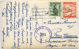 Österreich - Austria 20 und 40 Groschen Zensur Ansichtskarte 1948 Österreich mit Stempel
