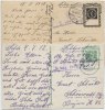Deutsches Reich Feldpost Lot 2 Stück farbige Ansichtskarten S.B. 2. bay. Ulanen Rgt.