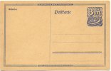Weimarer Republik 3 Mark Ganzsache von 1922 ungebraucht