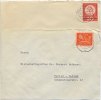 BRD 20 Pfennig 2 Briefe von 1957