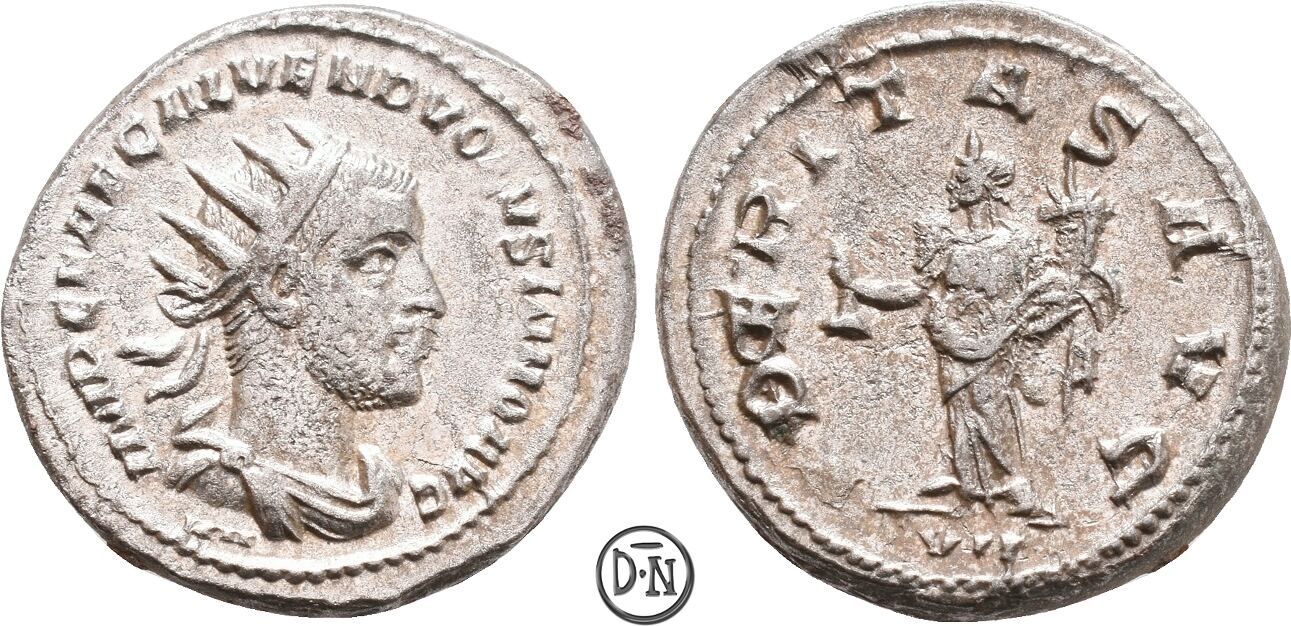 Volusianus Antoninian N Chr Antiochia Uberitas Mit