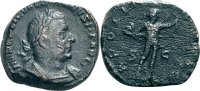 Rom, Valerianus I. (253-260) Æ-Sesterz, Rom